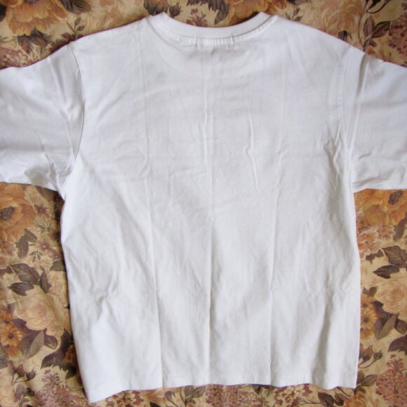 UNIQLO x ANYA HINDMARCH White T-shirt S/P, 100% cotton. - Picture 4 of 4